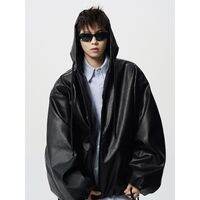 SUODUN | High-Grade Short Retro Streetwear Hooded Jacket