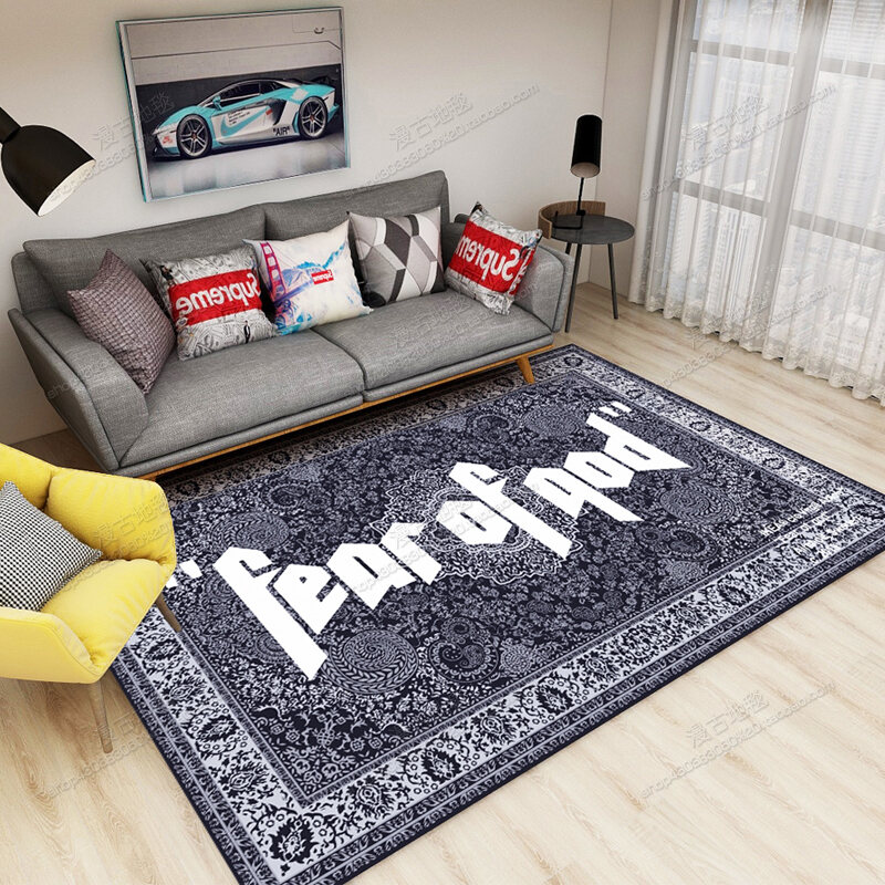 Original New Arrival Trendy Basketball Shoes Carpet Living Room Sofa Table Carpet Trendy Boys