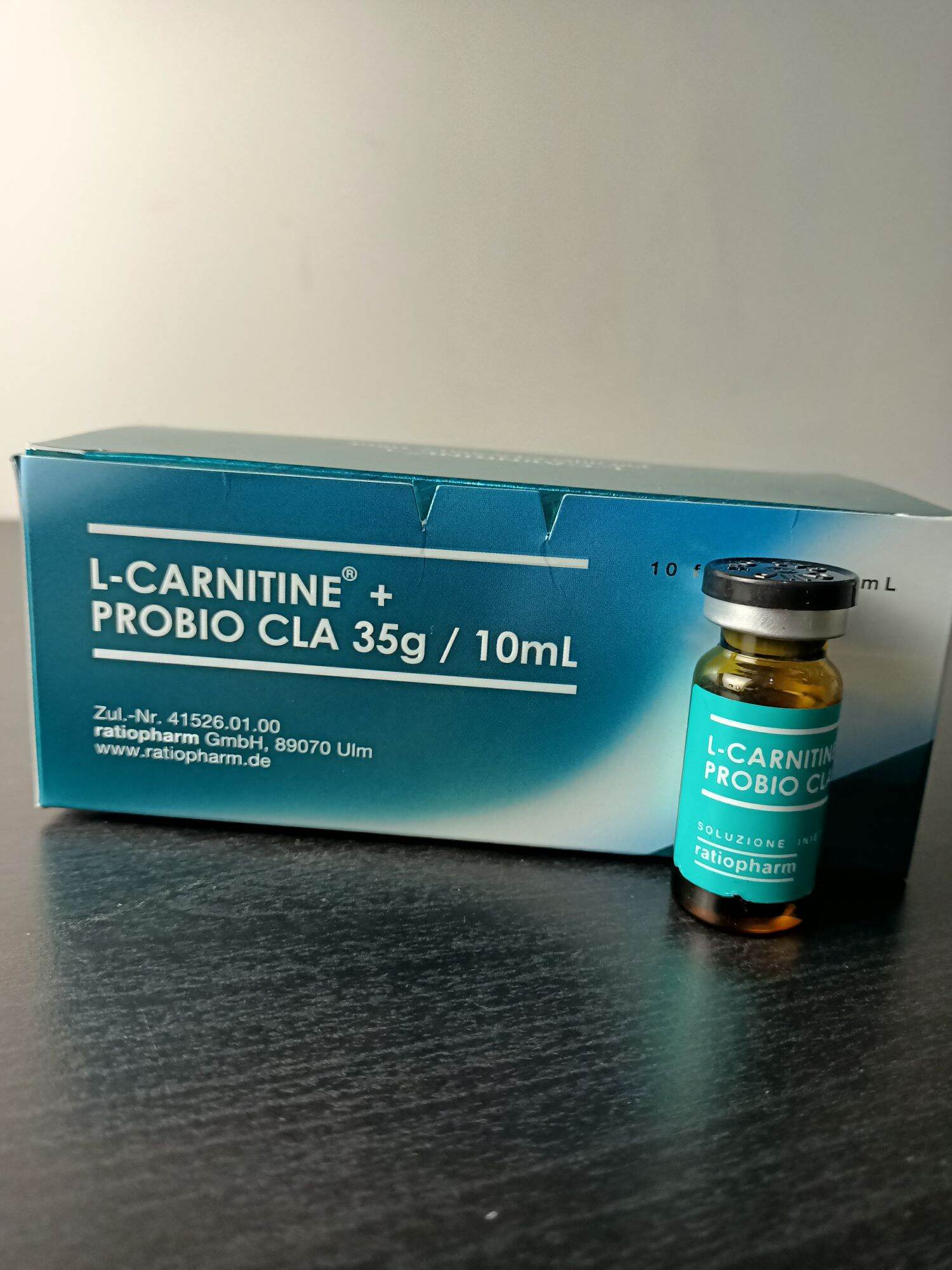 ratiopharm l carnitine 35g Ratiopharm L-Carnitine plus Probio CLA 35g Weight Loss and Fat Loss  Injection