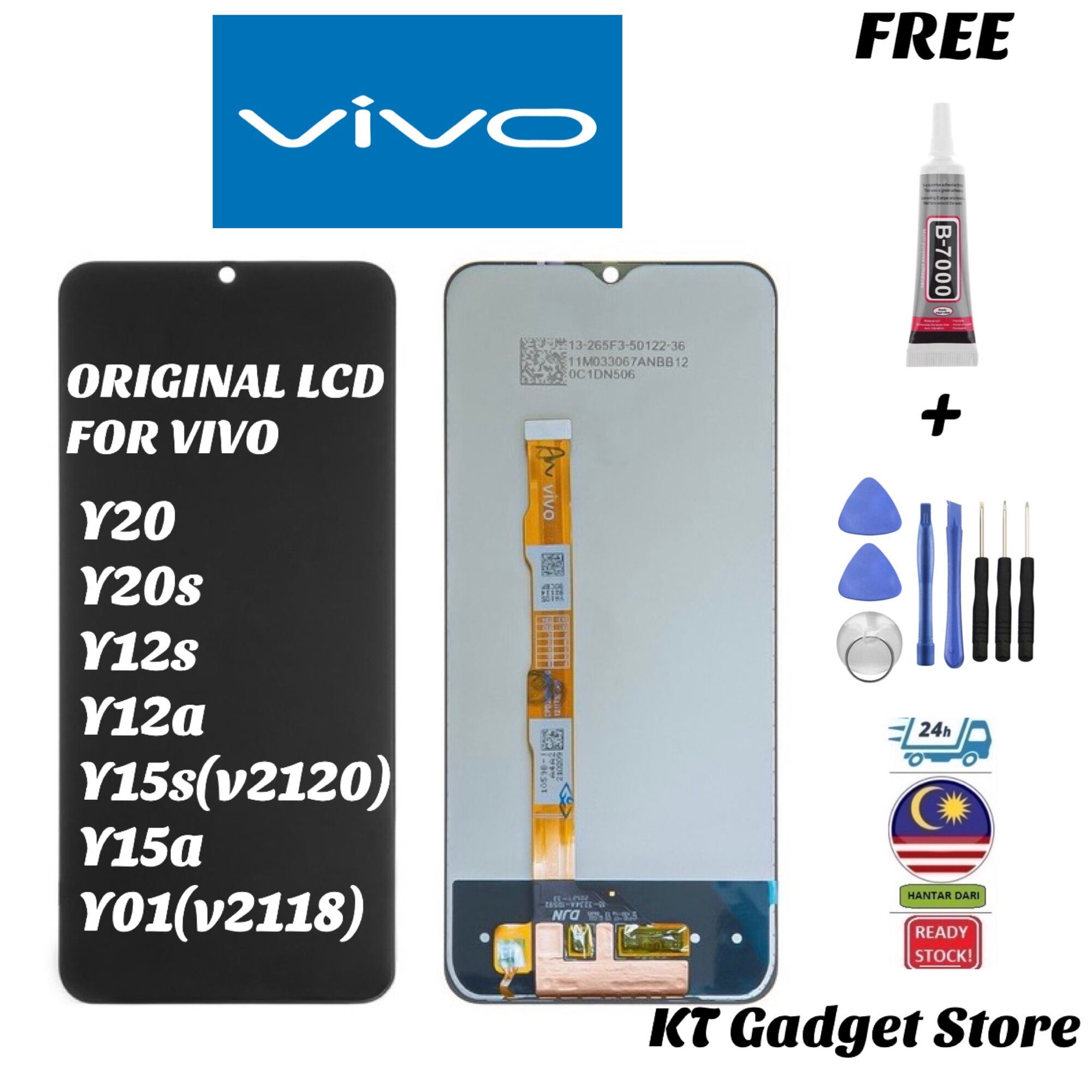 ORIGINAL LCD DISPLAY COMPATIBLE FOR VIVO Y20 Y20s Y12s Y12a