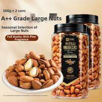 BESTORE | Fresh Large Particle Canned Pine Nuts 500g