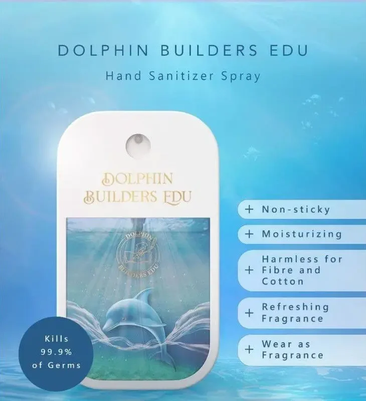 Dolphin Pocket Hand Sanitizer Spray (Blossom Scent) 20ml