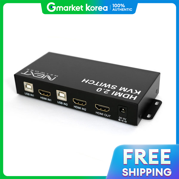 Next U | Next 7202Kvm-4K 21 USB HDMI Kvm Switch 60Hz/Audio Harga 217 Ringgit*Penghantaran Percuma