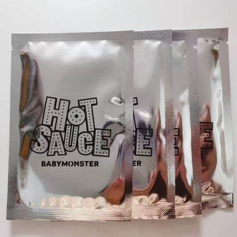 Kpop Idol babymonster Hot Sauce High Quality Collection LOMO Card Photocard (1 Random Pack/5PCS Cards)