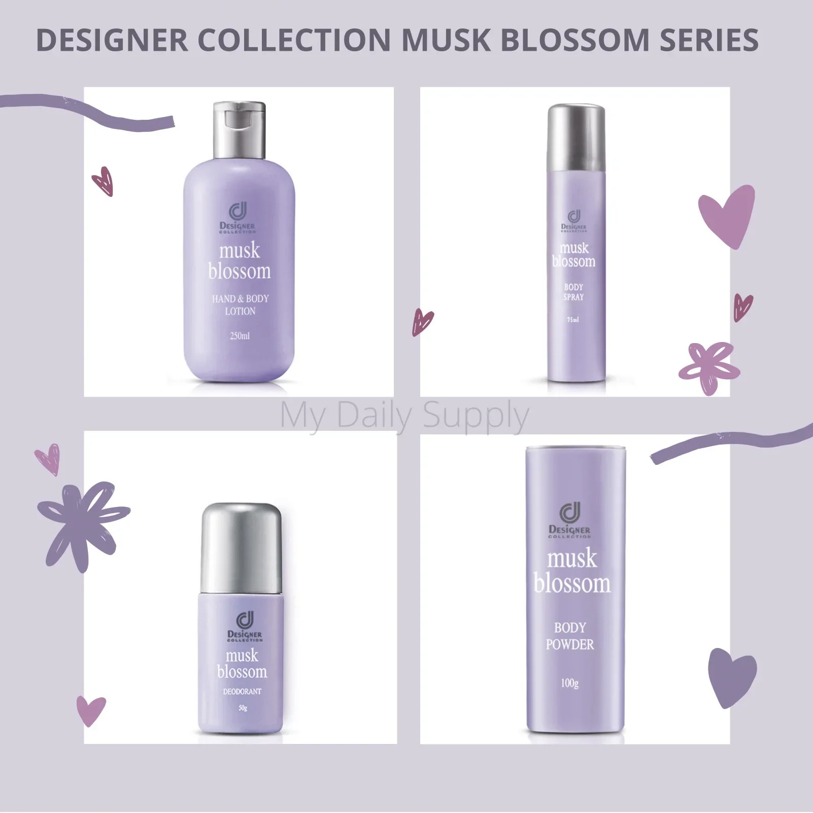 Designer Collection Musk Blossom Series