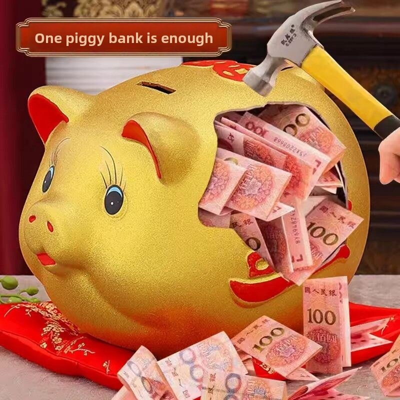 PH | Creative Piggy Bank Deposits and Withdrawals Support - Jenama PH Harga 264 Ringgit*Penghantaran Percuma
