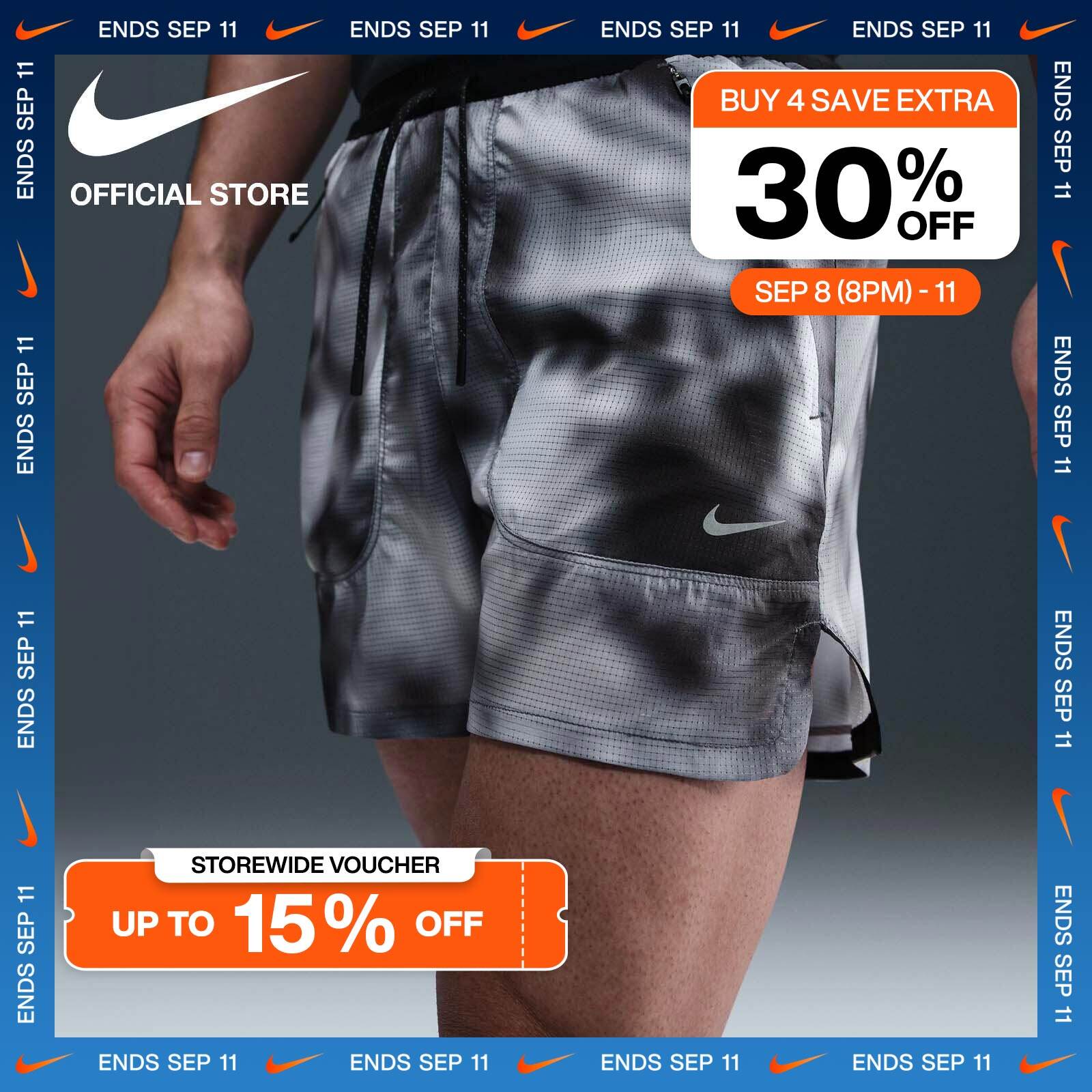 Nike Dri-FIT ADV  Men's Running Division Breathe 4" Brief-Lined Running Shorts - Black
