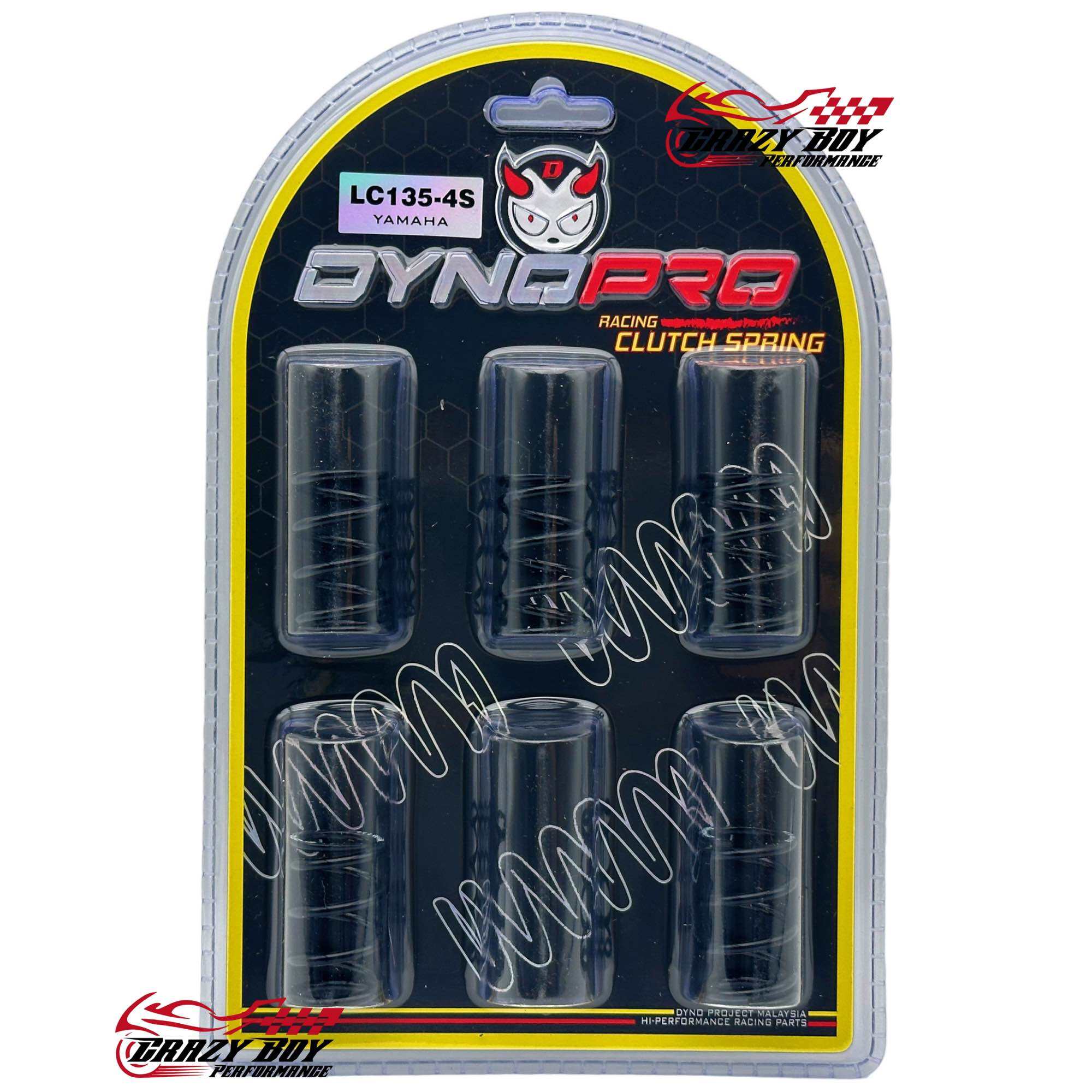 DYNOPRO TURBO KING HYPER CLUTCH SPRING (5PCS) LC135 Y15ZR SRL115FI RS150 RSX150 FOR HYPER CLUTCH USE DYNO PRO SPRING. 