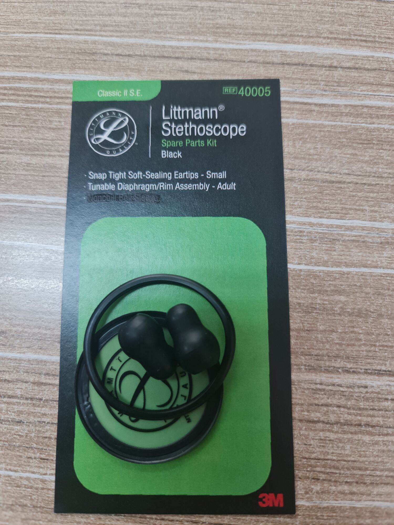 3M Littmann Stethoscope Spare Parts Kit, Classic II S.E., Black, 40005 Lazada