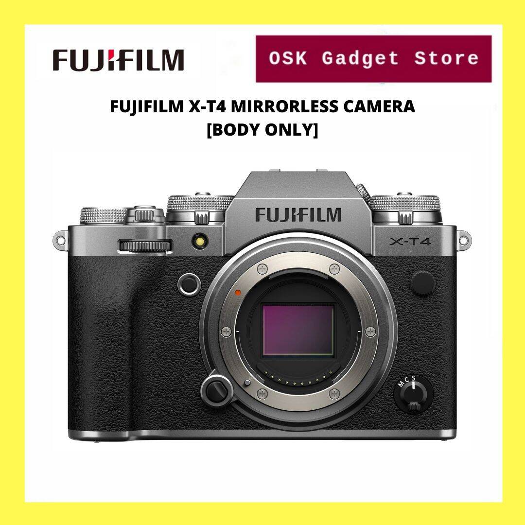 Fujifilm XT4 XT4 Body 26.1MP 4K UHD 5Axis In Body Image Stabilization Mirrorless Camera With