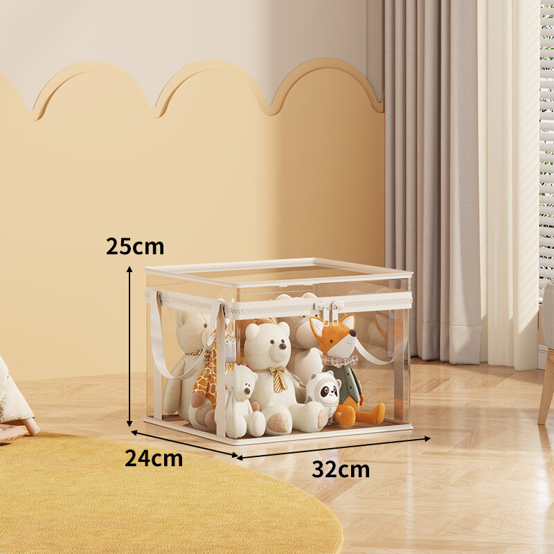 WUBUWEI | Dustproof Stuffed Toy Storage Box