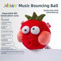 Jollybaby | Music Jumping Ball Baby Visual Tracking Head Lifting Learning Toy