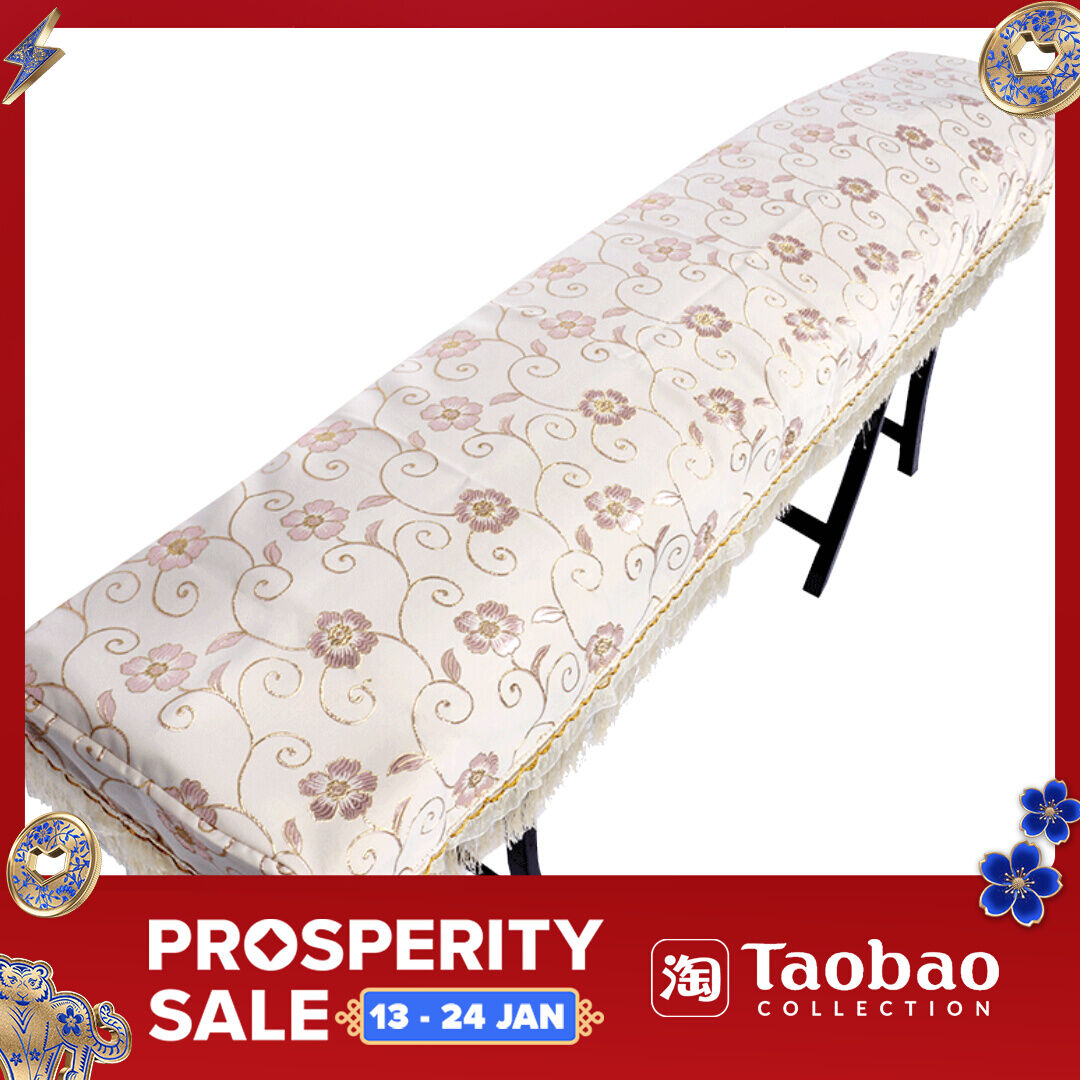 Guzheng Cover Dustproof Cover Guzheng Cover Cloth Carved Classical Piano Cover Thickened Zheng Cover Dustproof Cloth Cover Standard Universal Malaysia
