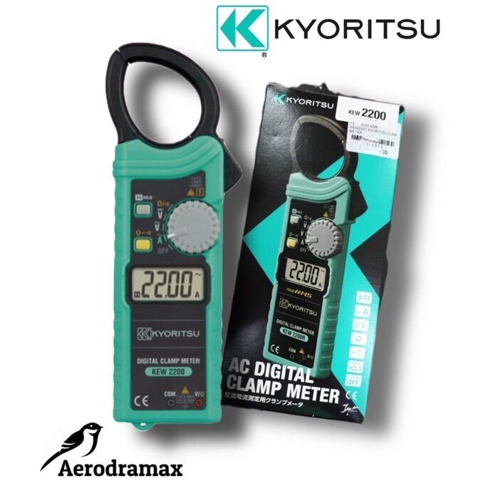 KYORITSU KEW 2200 AC Digital Clamp Meter Lazada