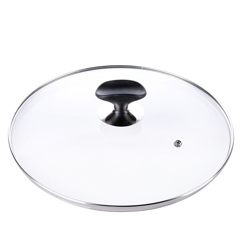 Tempered Glass Pot Cover Large Small Household Wok Universal 14 16 18