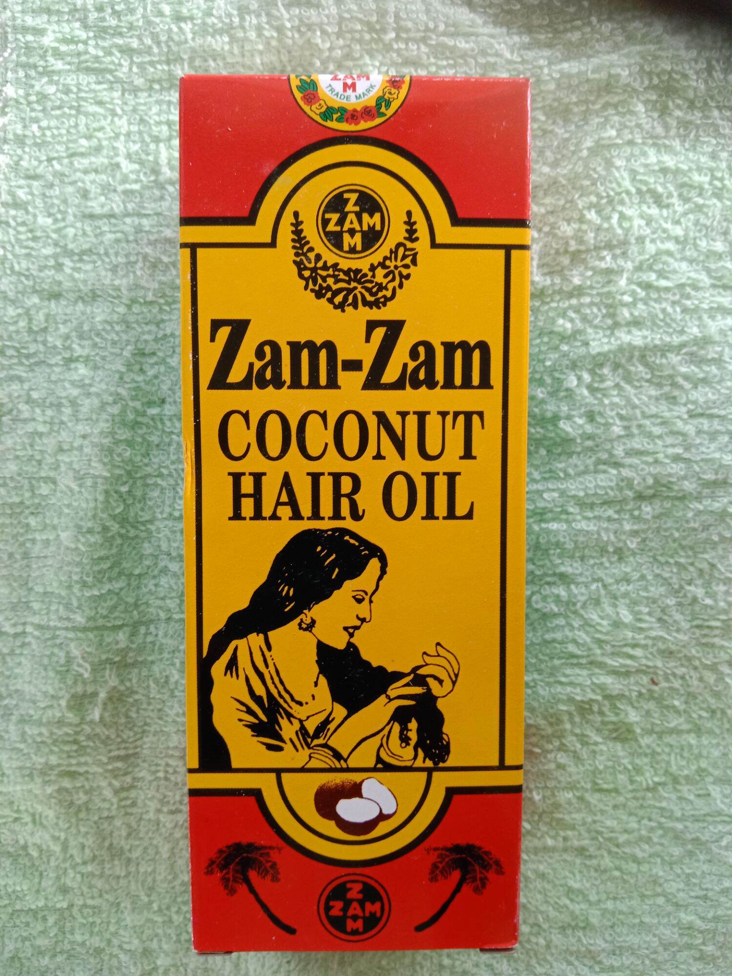Hair oil zam zam coconut oil Lazada