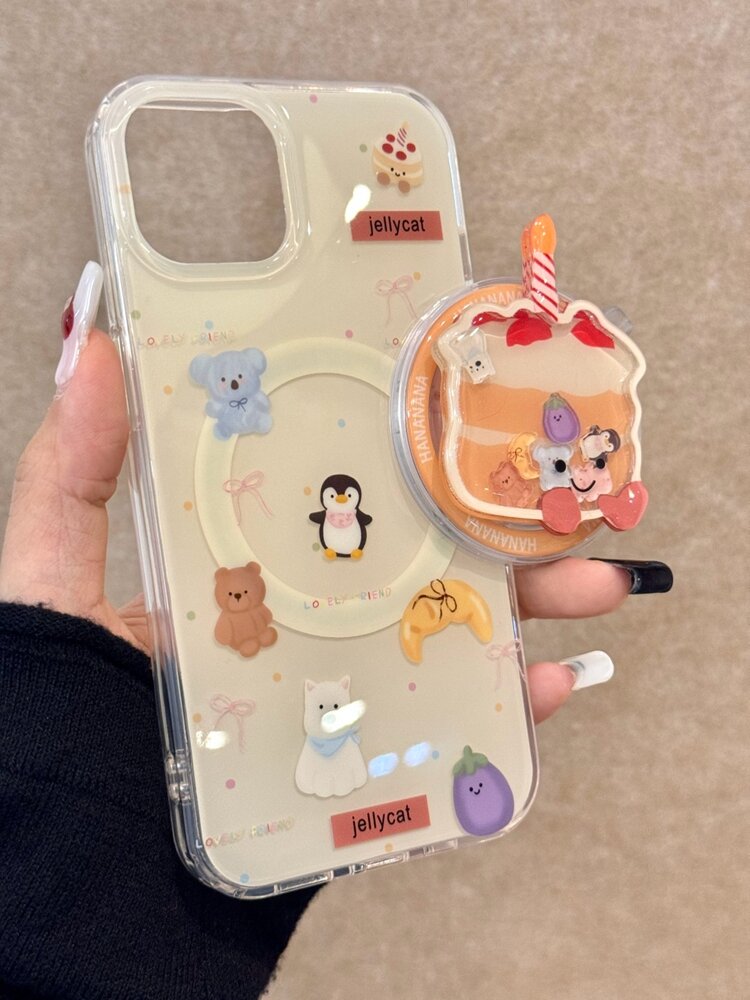 Jellycat Animal Phone Case - Magnetic Anti-Fall Protection For Iphone - Transparent Silicone Dual Layer | Lazada Malaysia Jellycat Animal Phone Case - Magnetic Anti-Fall Protection For Iphone - Transparent Silicone Dual Layer | Lazada Malaysia