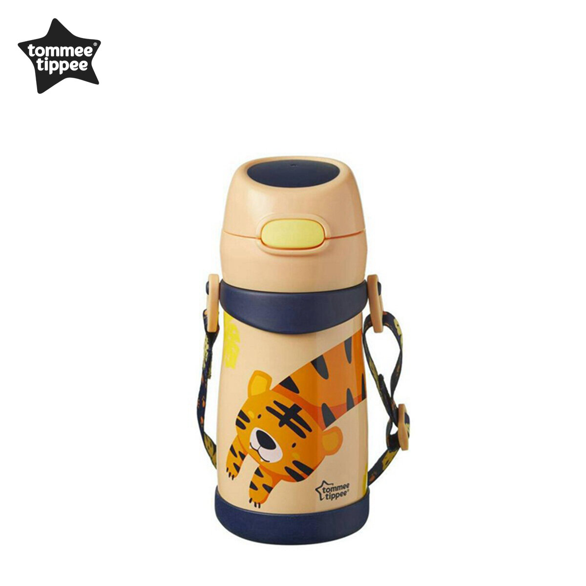 Tommee Tippee Weighted Straw Stainless Steel Tumbler Insulated Straw Cup (keep cool or warm 8 hours) ราคา 469 บาท*ส่งฟรี