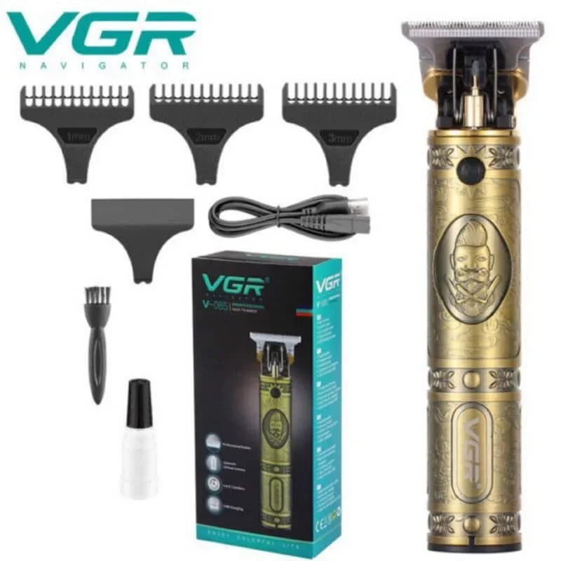 free shipping VGR V-085 Zero Adjustable Professional Rechargeable Hair Trimmer Japan Design Hair Clipper V085