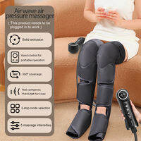 Jinkairui Leg Compression Electric Air Compression Leg Massager with Heating Calf Massager for Circulation and Pain Relief Thigh massager Foot Massager Knee Heat Massager Gifts