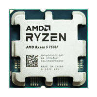 AMD Used Ryzen 5 7500F R5 7500F 3.7GHz CPU processor 6-Core 12-Thread 5NM L3=32M 100-000000597 Socket AM5