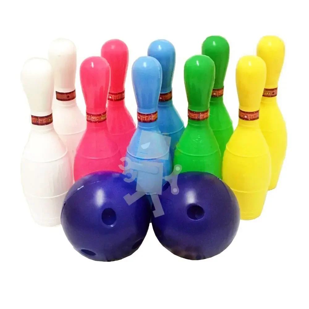 Title: Kids Sports 18cm 10-Pin Bowling Game Toy Indoor Sports Set (Big)