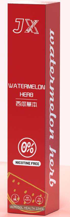 Natural herbal vape 800puffs disposable pod nicotin free atomizer stick 3ml 550mah 全新草本精华天然电子烟不含尼古丁e