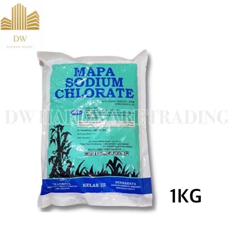 🔥Ready Stock🔥1kg Mapa Sodium Chlorate /Herbicide/Racun Rumpai | Lazada