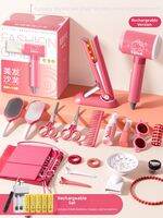KAKABEIER | Girls Play Hairdresser Kit For Age 3-6 Birthday Gift Role Play Toy