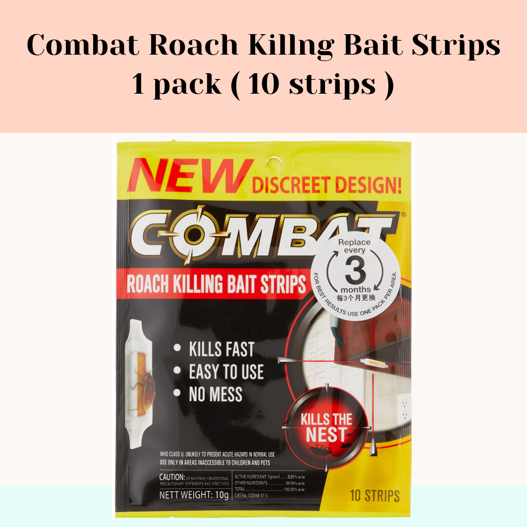 Combat Roach Killing Bait Strips (10 Strips)