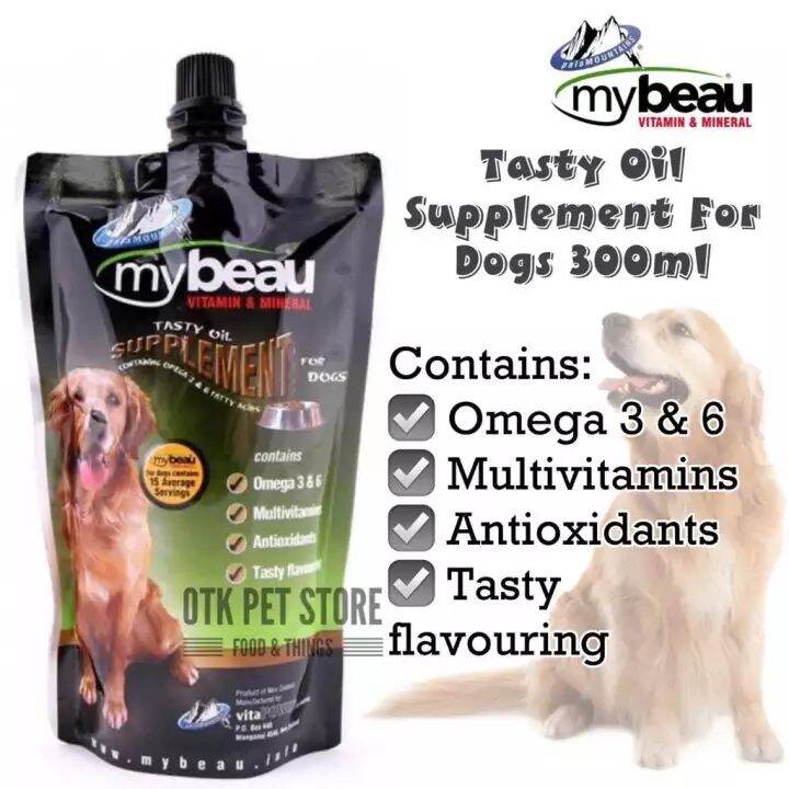 MyBeau Vitamin & Mineral Tasty Oil Dog Supplements / Dog Vitamin
