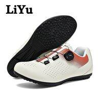 LiYu New Style Couple Cycling Shoes Large Size 36-49 Rubber Sole Bicycle Shoes Casual Roadbike Mtb Shoes For Men and Women Non Lock Anti-slip