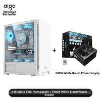 Aigo | ATX Mid Tower Water Cooling Acrylic Full Side Panel Case