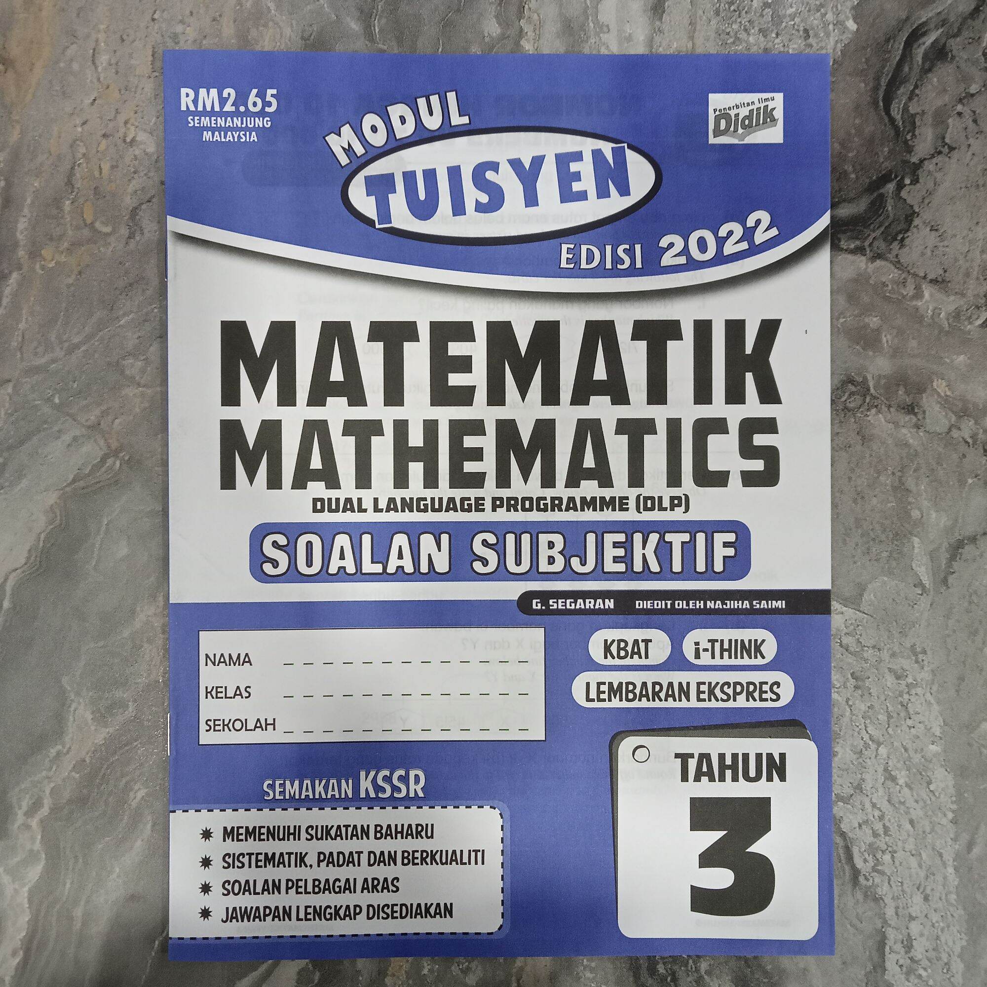 Shop Soalan Matematik Tahun 3 Online May 2022 Lazada Com My