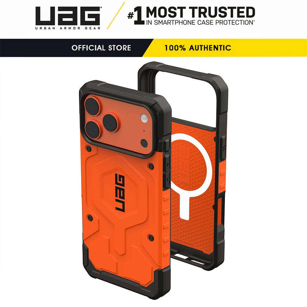 UAG Pathfinder Pro Case with Magsafe for iPhone 17 Pro Max / iPhone 17 Air / iPhone 16 Pro Max / iPhone 15 14 13 Pro Max Phone Case Rugged Military Grade Drop Proof Transparent Protective Cover