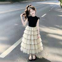 SHANGLEXIONG | Teenage Student Matching Dress Fashionable Tutu Skirt Summer