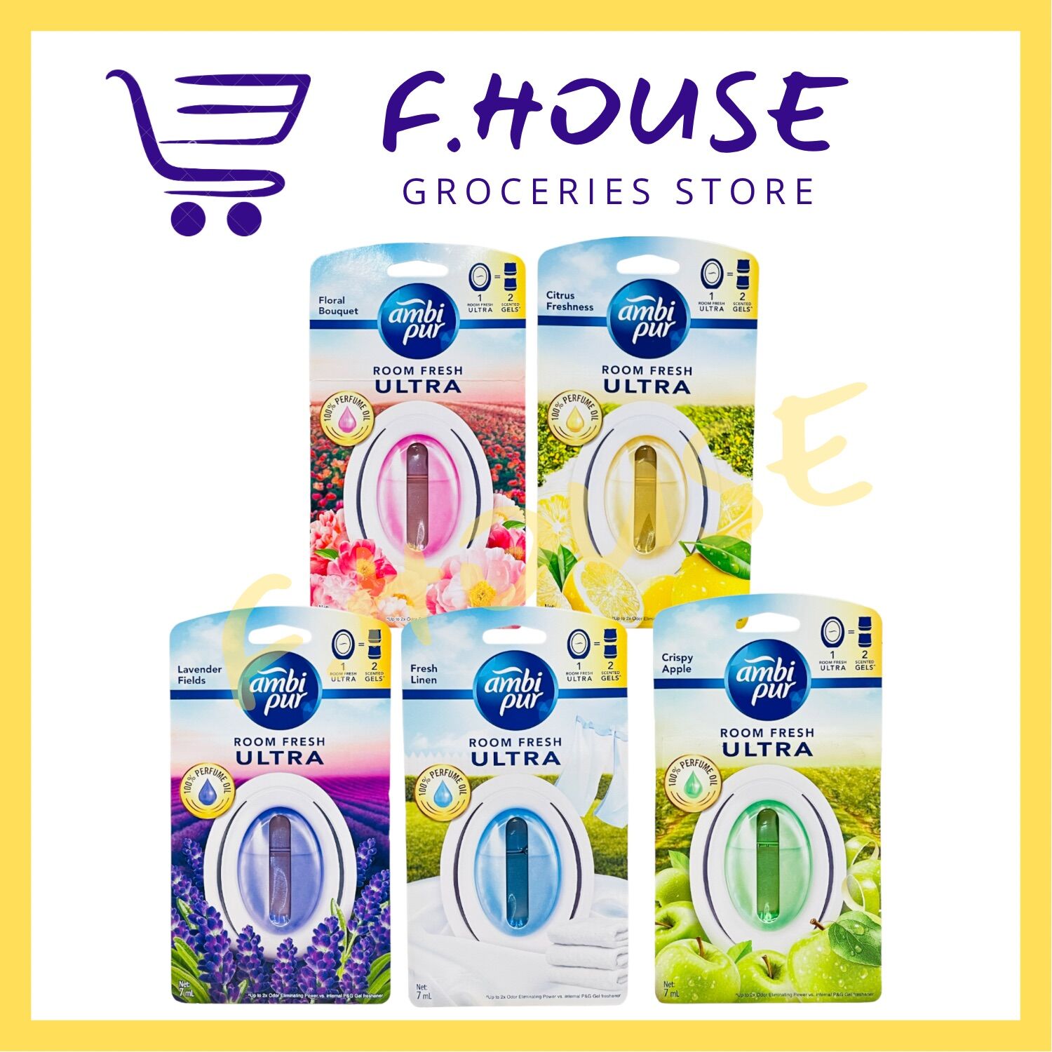 Ambi Pur Room Freshener (7ml) Lazada