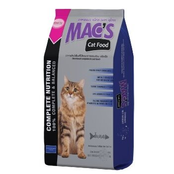 MAC S Cat Dry Food tuna 1KG 7KG 20KG makanan kucing Lazada