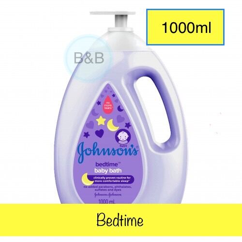 Johnsons Baby Bedtime Bath / Sabun Mandian Baby 1000ml