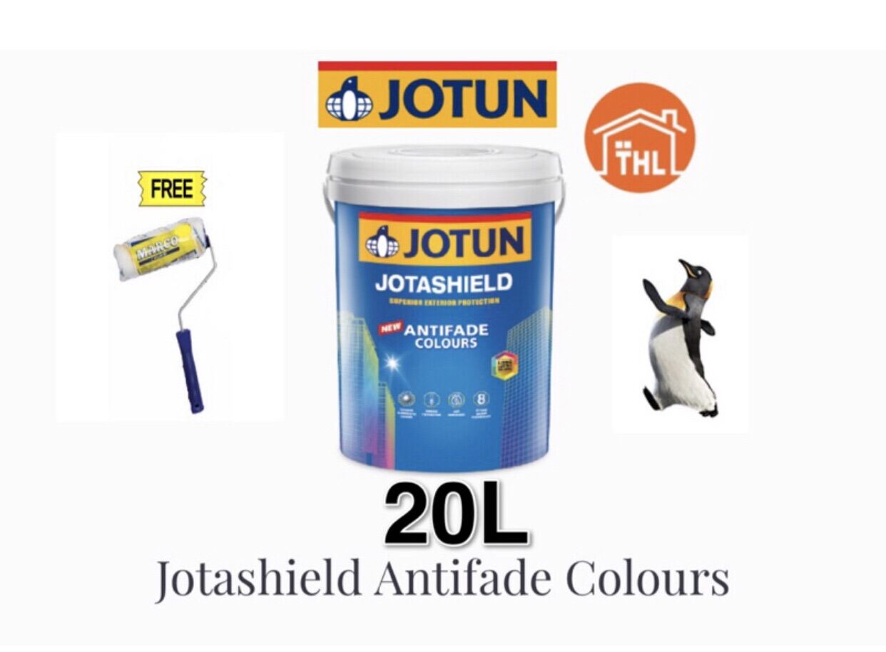 Jotun Jota Shield Acrylic Outdoor Wall Paint 20L Lazada