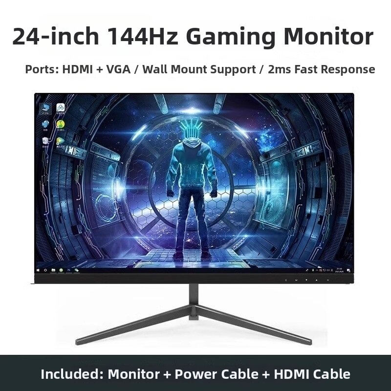 LS | Gaming & Monitoring Curved IPS Display 27 Inches 144hz