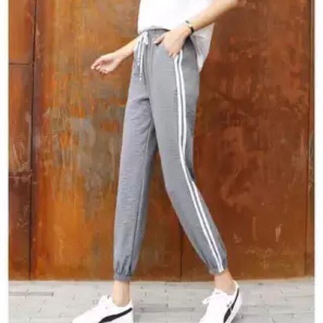 Korean Women Pants Plus Size Sports Jogger Harem Long Trousers Long Pants  Sport Pants Fashion
