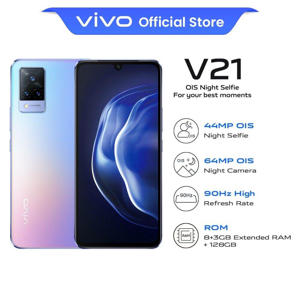 vivo v21 mah