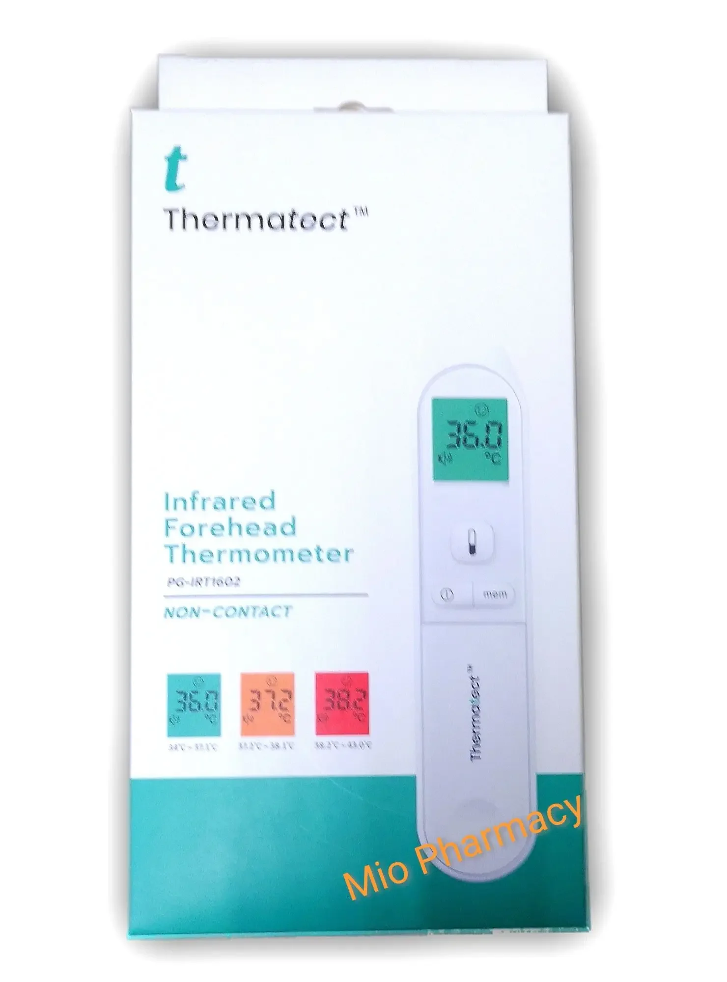 Thermatect Infrared Non-contact Forehead Thermometer