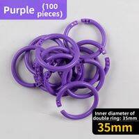 PAMPAS | Multicolor Plastic Binding Rings DIY