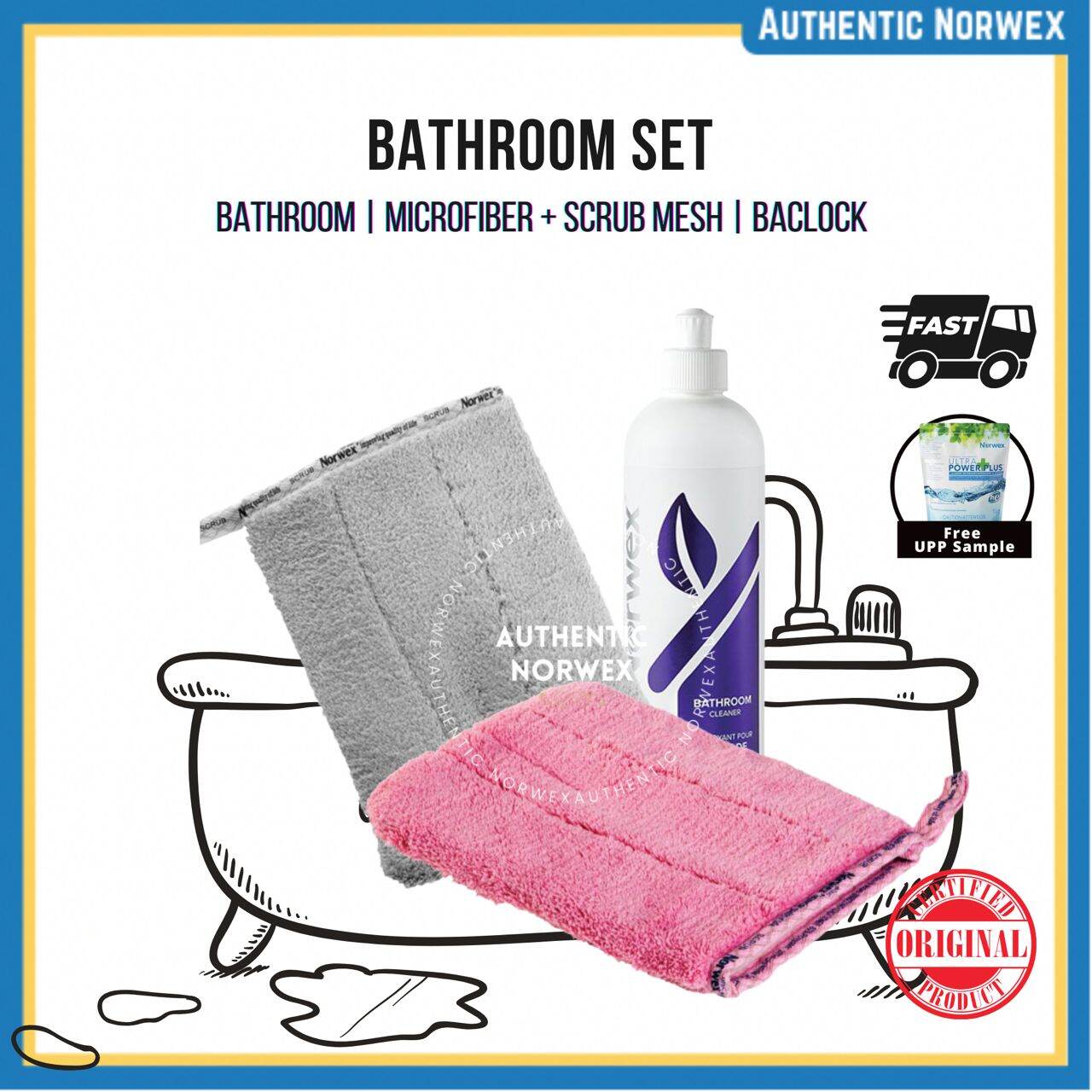 Norwex outlet bathroom set