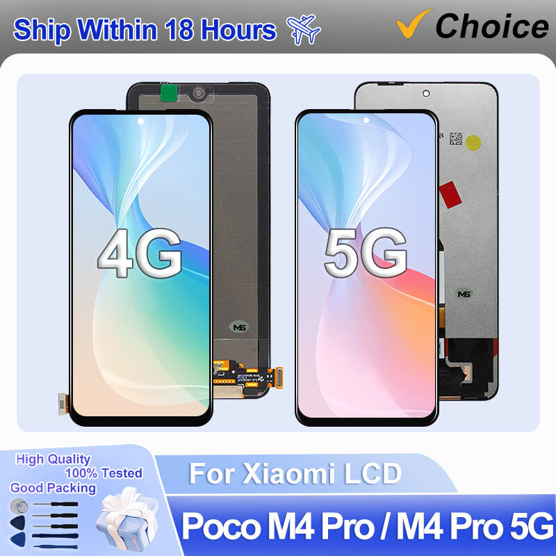 Original LCD Und Touch, Ersatzbildschirm Für Xiaomi Poco M4 Pro 5G IPS