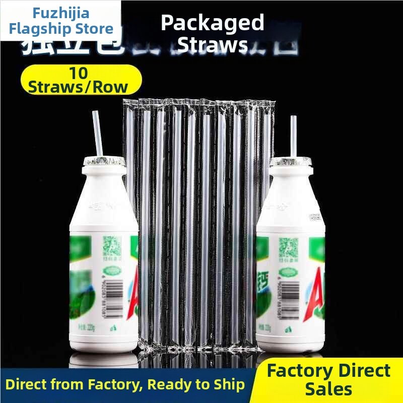 Disposable Sharp Tip Clear Straw Single Pack 600 Sticks for Children's Milk Drink Transparent Short Straw Beverage Utensils Harga  39 Ringgit*Penghantaran Percuma