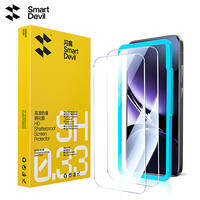 SmartDevil ฟิล์มกระจกเทมเปอร์สำหรับ Xiaomi Poco F8 Pro F8 Ultra Poco F7 Pro F7 Ultra POCO X8 Pro X7 Pro F6 Pro Mi 15T Pro Mi 14T Pro Mi 13T Pro 12T Xiaomi 17 Pro Max Redmi K90 Pro Max Note 15 Pro Turbo 4 Poco M7 Pro Note 14 Mi 15 Mi 14 15C ปกป้องหน้าจอป้อ