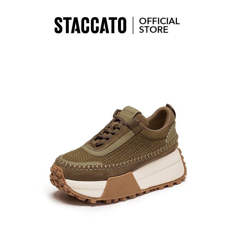 Staccato Women's Casual Shoes Platform Elevator Shoes G9063 ราคา 5,000 บาท*ส่งฟรี